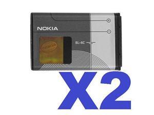 2 FOR 1 OEM NOKIA BL-6C Battery for 2115i 2116i 2125i 2126i 2128i 2865i 3155i 2 FOR 1 OEM NOKIA BL-6C Battery for 2115i 2116i 2125i 2126i 2128i 2865i 3155i