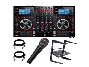 Numark NVII for Serato DJ with Intelligent Dual-Display Screens, Free Laptop Stand + 2 XLR + 1 MIC. Numark NVII for Serato DJ with Intelligent Dual-Display Screens, Free Laptop Stand + 2 XLR + 1 MIC.