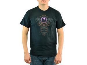 Hanes Wow Emblem Black Licensed T-shirt Hanes Wow Emblem Black Licensed T-shirt