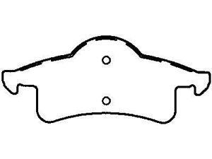 Bendix Brake Pad MKD791 Bendix Brake Pad MKD791