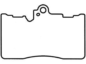 Bendix Brake Pad MKD1118IQ Bendix Brake Pad MKD1118IQ