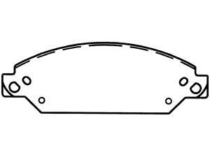 Bendix Brake Pad MRD1092 Bendix Brake Pad MRD1092