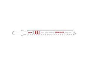 Milwaukee 48-42-5850 Jig Saw Blade Bi-Metal 8 Teeth per Inch 4 in. Length Milwaukee 48-42-5850 Jig Saw Blade Bi-Metal 8 Teeth per Inch 4 in. Length