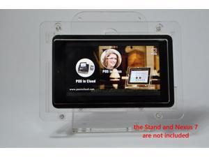 Nexus 7 VESA Mount Anti-theft Security Enclosure,Clear Acrlyic material for POS, Kiosk, Store Display, Square Card Reader Nexus 7 VESA Mount Anti-theft Security Enclosure,Clear Acrlyic material for POS, Kiosk, Store Display, Square Card Reader