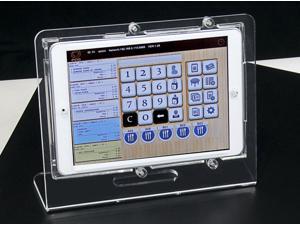 iPad mini 1/2/3 Clear Desktop Stand Kit for POS, Kiosk, Show Display. Compatible with Square Reader iPad mini 1/2/3 Clear Desktop Stand Kit for POS, Kiosk, Show Display. Compatible with Square Reader