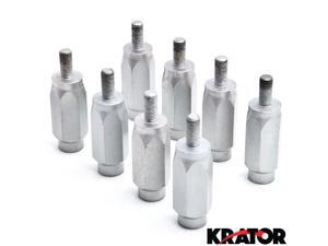 Krator® 5" Wheel Stud Spacer Bolts 10mm x 1.25 2xWheels For Bombardier Foreman Krator® 5" Wheel Stud Spacer Bolts 10mm x 1.25 2xWheels For Bombardier Foreman