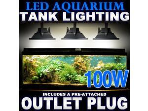 Biltek® 100W LED Aquarium Flood Light COOL White High Power Fish Tank Lighting Reef Plant D?cor Salt Fresh H2O Main Lighting, Sub Lighting, Fresh Water Tanks, Salt Water Tanks Biltek® 100W LED Aquarium Flood Light COOL White High Power Fish Tank Lighting Reef Plant D?cor Salt Fresh H2O Main Lighting, Sub Lighting, Fresh Water Tanks, Salt Water Tanks