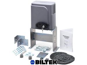 Biltek® Automatic Sliding Gate Opener Hardware with 2x Wireless Remotes for Sliding Gates Up to 40ft long and 1400lbs - Driveway Security Gate Door Motor Chain Driven Operator Kit Biltek® Automatic Sliding Gate Opener Hardware with 2x Wireless Remotes for Sliding Gates Up to 40ft long and 1400lbs - Driveway Security Gate Door Motor Chain Driven Operator Kit