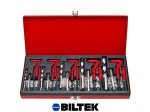 Biltek® 131pc Professional Thread Repair Re-Thread Kit Restoring Damaged Threads M5-M12 Biltek® 131pc Professional Thread Repair Re-Thread Kit Restoring Damaged Threads M5-M12