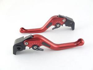 Custom Logo Carbon Short Levers for Honda CB1000R Red Custom Logo Carbon Short Levers for Honda CB1000R Red