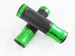Custom Logo Motorcycle CNC Aluminum Grips for Sym Fighter ZR GTS 200 250 Green Custom Logo Motorcycle CNC Aluminum Grips for Sym Fighter ZR GTS 200 250 Green