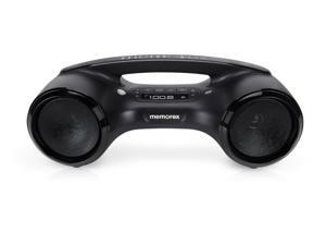 MEMOREX MW153 02901 Bluetooth Boombox with FM Radio - Black MEMOREX MW153 02901 Bluetooth Boombox with FM Radio - Black
