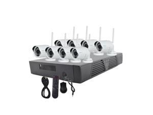 JideTech® 8CH Network NVR Kit with 8ch 720P Bullet IP Cameras Night Vision 15 m Indoor Outdoor Weatherproof P2P Onvif Wireless WiFi CCTV Security System JideTech® 8CH Network NVR Kit with 8ch 720P Bullet IP Cameras Night Vision 15 m Indoor Outdoor Weatherproof P2P Onvif Wireless WiFi CCTV Security System