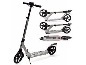 EXOOTER M1350CH Adult Cruiser Kick Scooter With Suspension Shocks - Charcoal EXOOTER M1350CH Adult Cruiser Kick Scooter With Suspension Shocks - Charcoal