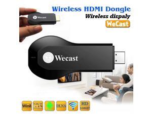 Wecast Wireless HDMI Dongle Wireless Display Receiver Full HD 1080P TV Stick Miracast/Airplay/DLNA Support Pushing The Local Content to TV Through IOS/Android/Windows System Devices Wecast Wireless HDMI Dongle Wireless Display Receiver Full HD 1080P TV Stick Miracast/Airplay/DLNA Support Pushing The Local Content to TV Through IOS/Android/Windows System Devices