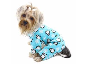 Penguins & Snowflake Flannel PJ with 2 Pockets Penguins & Snowflake Flannel PJ with 2 Pockets