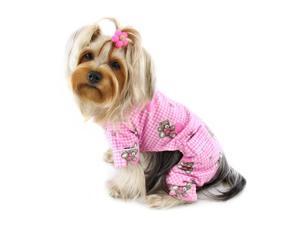 Adorable Teddy Bear Love Flannel PJ (Pink) Adorable Teddy Bear Love Flannel PJ (Pink)