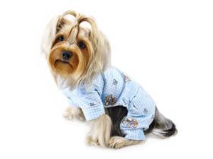 Adorable Teddy Bear Love Flannel PJ (Light Blue) Adorable Teddy Bear Love Flannel PJ (Light Blue)
