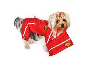 Raincoat Bodysuit with Reflective Stripes & Matching Pouch Raincoat Bodysuit with Reflective Stripes & Matching Pouch