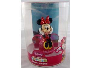 Mickey Mouse Clubhouse Minnie Mouse Bust Paperweight Monogram MIP Mickey Mouse Clubhouse Minnie Mouse Bust Paperweight Monogram MIP
