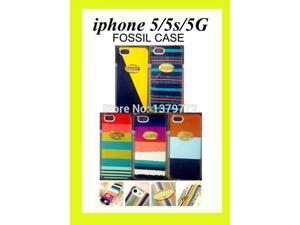 hot sale pink Luxury Brand Fossil phone Case For iphone 5 5S PC Hard Back Cover Skin For iphone5 5G housing capa hot sale pink Luxury Brand Fossil phone Case For iphone 5 5S PC Hard Back Cover Skin For iphone5 5G housing capa