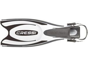 Cressi Unisex-Adult Frog Plus Fins XS/S White/Black Cressi Unisex-Adult Frog Plus Fins XS/S White/Black