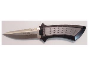 Slimline BCD Sharp Steel Knife 6" Gray/Black Slimline BCD Sharp Steel Knife 6" Gray/Black