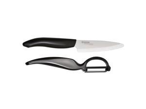 Kyocera Knife & Peeler Set - Ceramic - Black Kyocera Knife & Peeler Set - Ceramic - Black