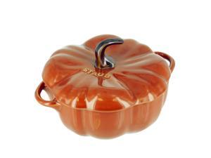 Staub Ceramic Pumpkin Cocotte, Burnt Orange Staub Ceramic Pumpkin Cocotte, Burnt Orange
