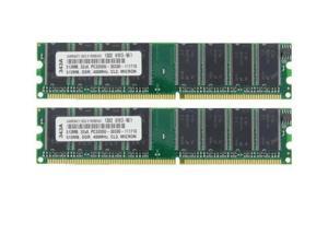 1GB (2X512MB) DDR MEMORY RAM PC3200 NON-ECC DIMM 400MHZ 1GB (2X512MB) DDR MEMORY RAM PC3200 NON-ECC DIMM 400MHZ