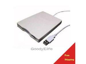 Slim External USB 3.5" inch 1.44MB Floppy Drive for MacBook Apple iMac Air White Slim External USB 3.5" inch 1.44MB Floppy Drive for MacBook Apple iMac Air White