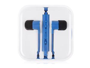 3.5mm In-Ear Earbuds Earphone With Remote Mic For iPhone 4 4s 5c 5 5s 6 6 Plus Mp3 4(Blue) 3.5mm In-Ear Earbuds Earphone With Remote Mic For iPhone 4 4s 5c 5 5s 6 6 Plus Mp3 4(Blue)