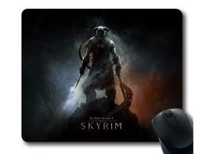 for Skyrim logo Mousepad, Customized Rectangle Mouse pad 8" x 9" for Skyrim logo Mousepad, Customized Rectangle Mouse pad 8" x 9"
