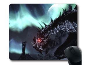 for Skyrim logo Mousepad, Customized Rectangle Mouse pad 9" x 10" for Skyrim logo Mousepad, Customized Rectangle Mouse pad 9" x 10"