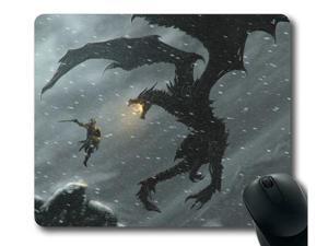 for the Elder Scrolls V Skyrim Mousepad,Customized Rectangle Mouse Pad 9" x 10" for the Elder Scrolls V Skyrim Mousepad,Customized Rectangle Mouse Pad 9" x 10"