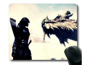 for The Elder Scrolls V Skyrim Dragon II Mousepad,Customized Rectangle Mouse Pad 10" x 11" for The Elder Scrolls V Skyrim Dragon II Mousepad,Customized Rectangle Mouse Pad 10" x 11"