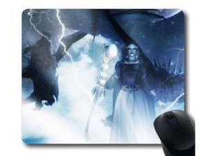 for The Elder Scrolls V: Skyrim Dragonborn Custom Mouse Pad Rectangle 9" x 10" for The Elder Scrolls V: Skyrim Dragonborn Custom Mouse Pad Rectangle 9" x 10"
