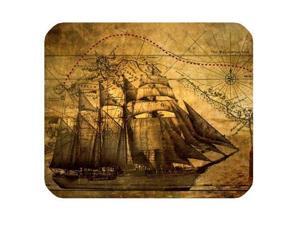 Nautical Vintage Sailing Pirate Ship Theme Mouse Pad - Gamer Gaming Mouse Pad 10" x 11" Nautical Vintage Sailing Pirate Ship Theme Mouse Pad - Gamer Gaming Mouse Pad 10" x 11"