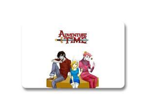 Inspired House Bath Doormat Non Slip Floor Pad Adventure Time with Finn & Jake 18" x 30" Inspired House Bath Doormat Non Slip Floor Pad Adventure Time with Finn & Jake 18" x 30"