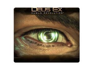 Mouse Mat rubber / cloth precise low-friction Deus Ex Human Revolution 8" x 9" Mouse Mat rubber / cloth precise low-friction Deus Ex Human Revolution 8" x 9"