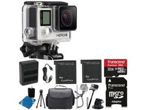 GoPro HERO4 SILVER Edition +Touchscreen +Dual Charger + 2 Battery + 32GB Top Kit GoPro HERO4 SILVER Edition +Touchscreen +Dual Charger + 2 Battery + 32GB Top Kit