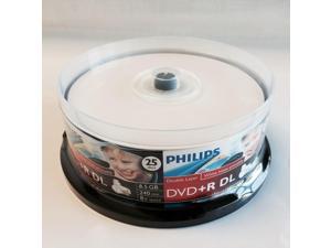 25 Inkjet DVD+R DL Dual Double Layer 8X Disc 25 Inkjet DVD+R DL Dual Double Layer 8X Disc