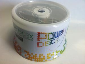 50PK Power Disc Logo 8x DVD+R DL Dual Layer Disc 50PK Power Disc Logo 8x DVD+R DL Dual Layer Disc