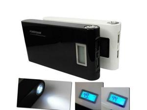 12000mAh Dual USB LCD Power Bank External Backup Battery Charger for SmartPhone/ Black 12000mAh Dual USB LCD Power Bank External Backup Battery Charger for SmartPhone/ Black