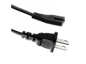 Polarized AC Power Cord 6ft 2 Prong Figure 8 For Sony Samsung Tv Printer Laptop Polarized AC Power Cord 6ft 2 Prong Figure 8 For Sony Samsung Tv Printer Laptop