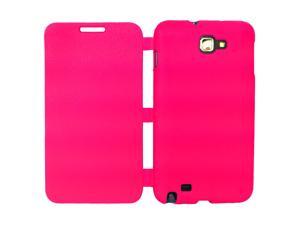 Simply Color Semi-soft TPU Flip Cover Case For Samsung Galaxy Note N7000 i9220 - Hot Pink Simply Color Semi-soft TPU Flip Cover Case For Samsung Galaxy Note N7000 i9220 - Hot Pink