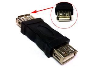 HQmade USB 2.0 Extension Connector Type A Female To Female Gender Changer Adapter For USB Cable - F/F HQmade USB 2.0 Extension Connector Type A Female To Female Gender Changer Adapter For USB Cable - F/F