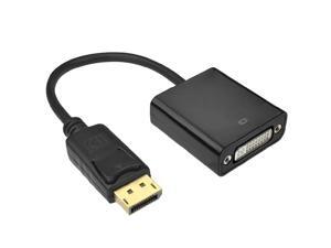 HQmade DisplayPort To DVI-I 24+5Pin Cable Convertor For Mac Dislpay - Black HQmade DisplayPort To DVI-I 24+5Pin Cable Convertor For Mac Dislpay - Black
