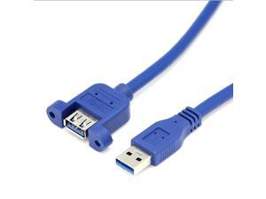 HQmade 25CM SuperSpeed USB 3.0 Type A Extension Cable Mounting on Case Male to Female HQmade 25CM SuperSpeed USB 3.0 Type A Extension Cable Mounting on Case Male to Female