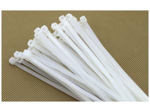 HQmade 4mmx100mm 3.8" Nylon Cable Ties White Color Order In PCS - Intermediate Zip Tie Fasten Wrap (Flat Rated Shipping) HQmade 4mmx100mm 3.8" Nylon Cable Ties White Color Order In PCS - Intermediate Zip Tie Fasten Wrap (Flat Rated Shipping)